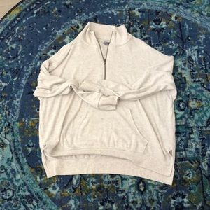 Aerie plush 1/4 zip sweatshirt